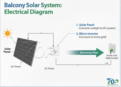 Hvordan fungerer altansolsystemet?