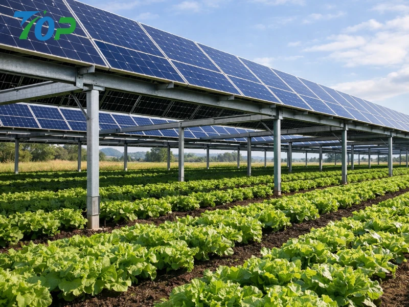 Agrivoltaics: Sådan dyrkes højudbytteafgrøder under solpaneler