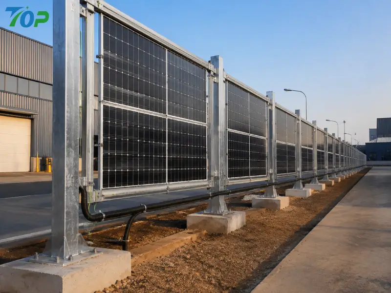 Industriel perimeterbeskyttelse: Den dobbelte investeringsværdi af solar hegn