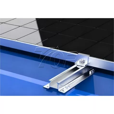 Aluminium solpanel montering mini skinne