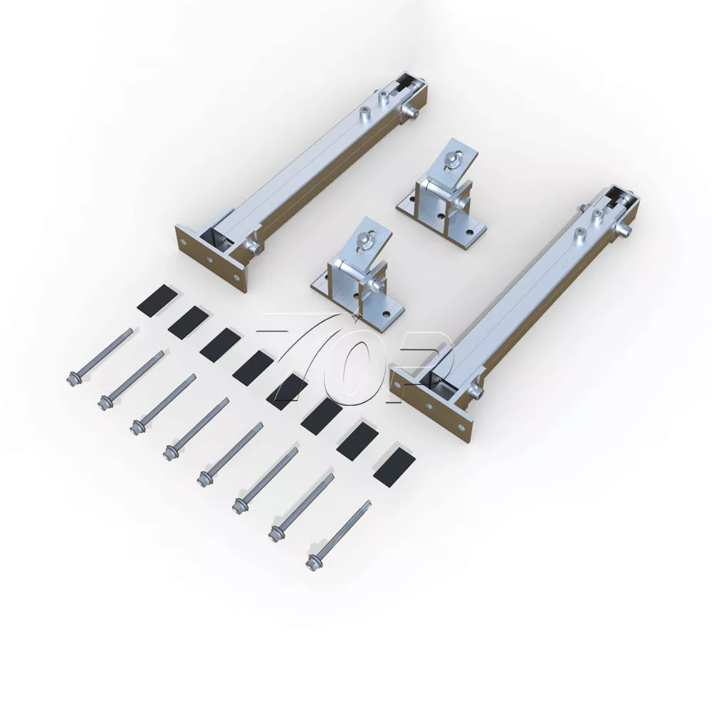 Adjustable Front Leg For Roof Solar Panel Mounting