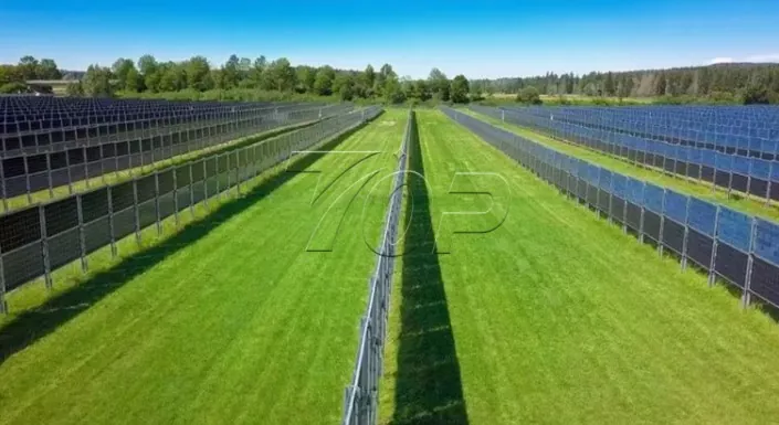 Bifacial Agri Panel Vertical Solar Bracket System