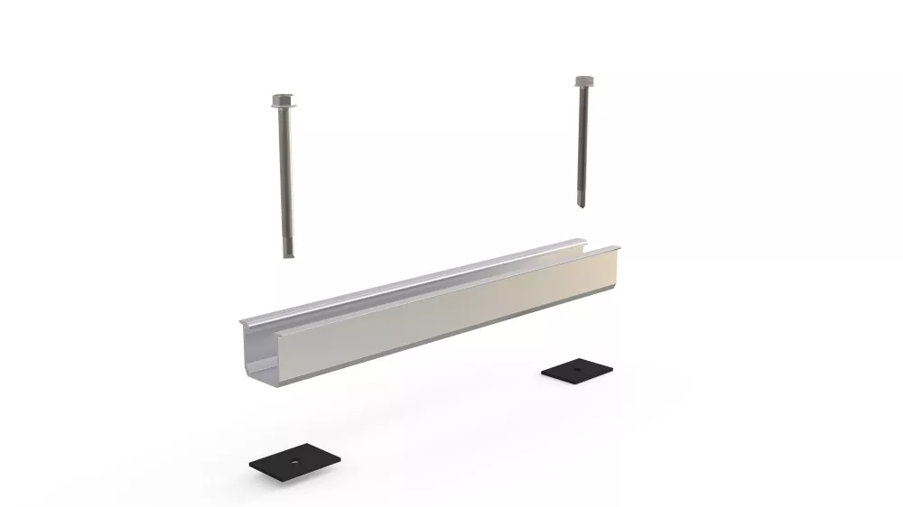 Ultra Solar Rail Roof Mount System