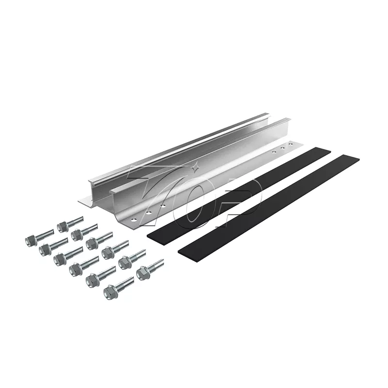 Mini skinnesystem til trapezformet metaltagsolar