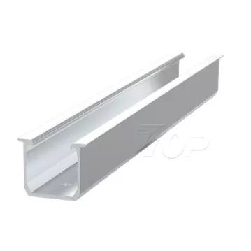 U Type aluminiumsskinne til solpanelmonteringssystem
